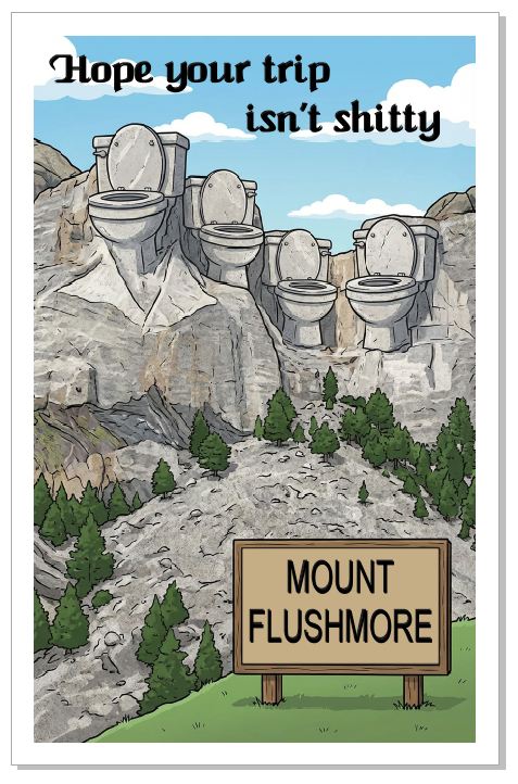GC32 Vacation Card Trip Card Funny Greeting Card