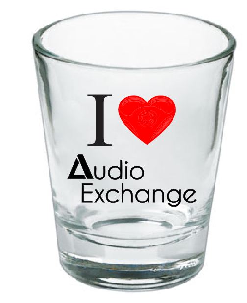 Audio Exchange Shot Glass #1