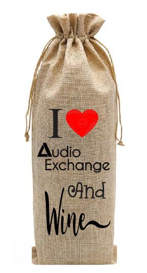 Burlap Drawstring Bottle Bag Gift Bag Audio Exchange #1