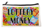 ZB08 Lottery Money Canvas Zipper Bag